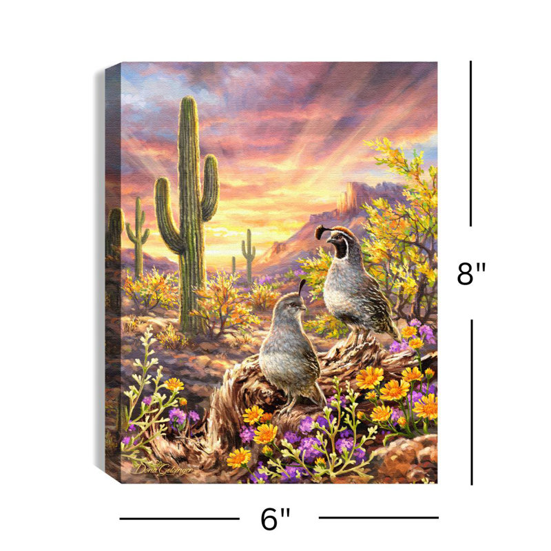 Bouley - toile de table lumineuse 8 x 6 Quail Vista