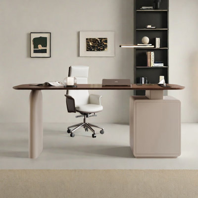 Bureau crème pour bureau à domicile