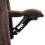 Fauteuil inclinable électrique pivotant Spinelli Chenille-1565610714