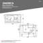 Baignoire de trempage à gauche 30 po x 60 po en blanc avec ensemble de mur de douche 6 po.-23012009-23012008