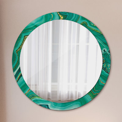 Huldar Glass Flat Wall Mirror