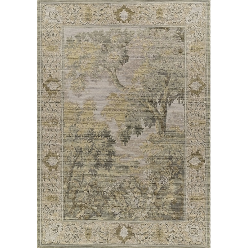 Tapis multicolore en laine Dougall 6 pi 7 po x 9 pi Dougall, 6'7" X 9'