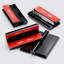 10x Black Acrylic Piano Hinges 45 mm, Self-Adhesive, No Glue Required