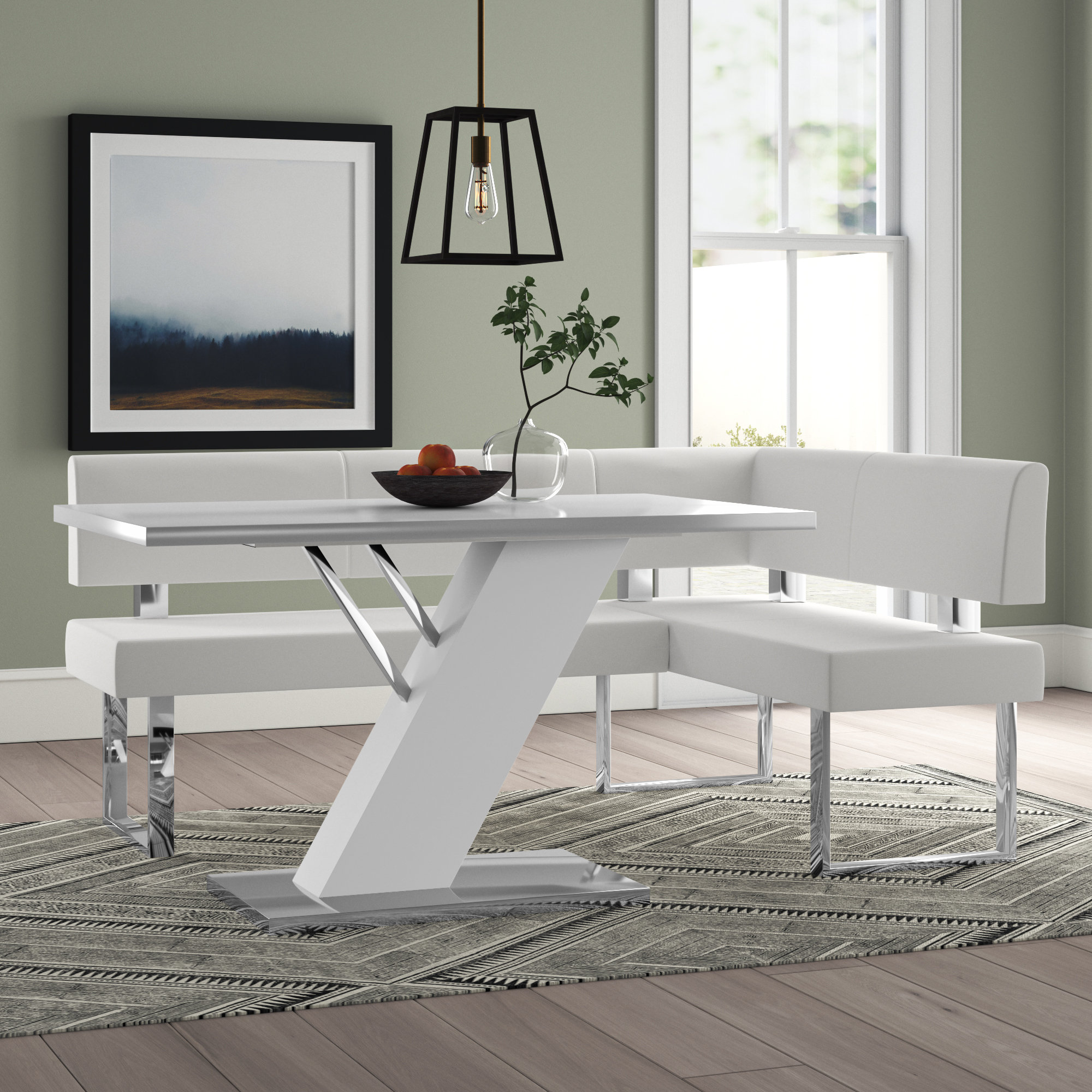 Contemporary breakfast table set discount