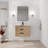 Ashyla 30 " W Single Vanity Bathroom Vanity With Resin Top
