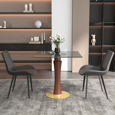 Nexus 33.46 " Round Conference Table and 2 Chairs