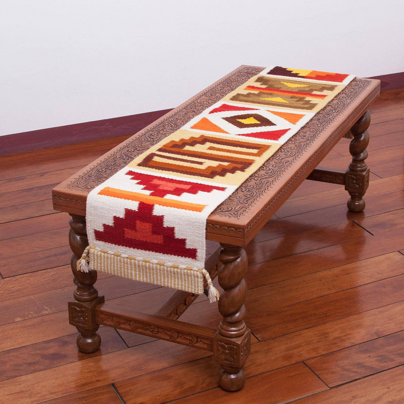 Handmade Floral Table Runnner