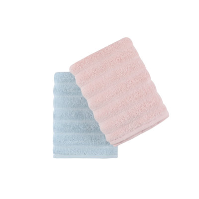 Ensemble de 2 essuie-mains 2 pièces 100% coton