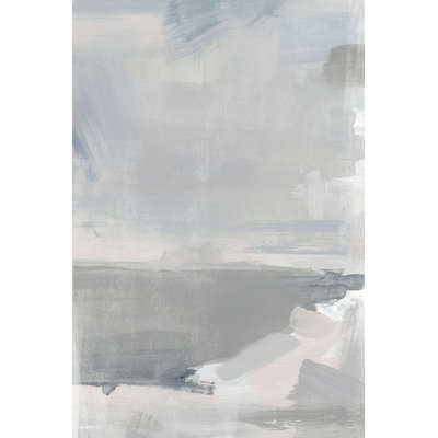 «Neutral Lake Bed I» par Jennifer Paxton Parker - reproduction d'art sur toile tendue