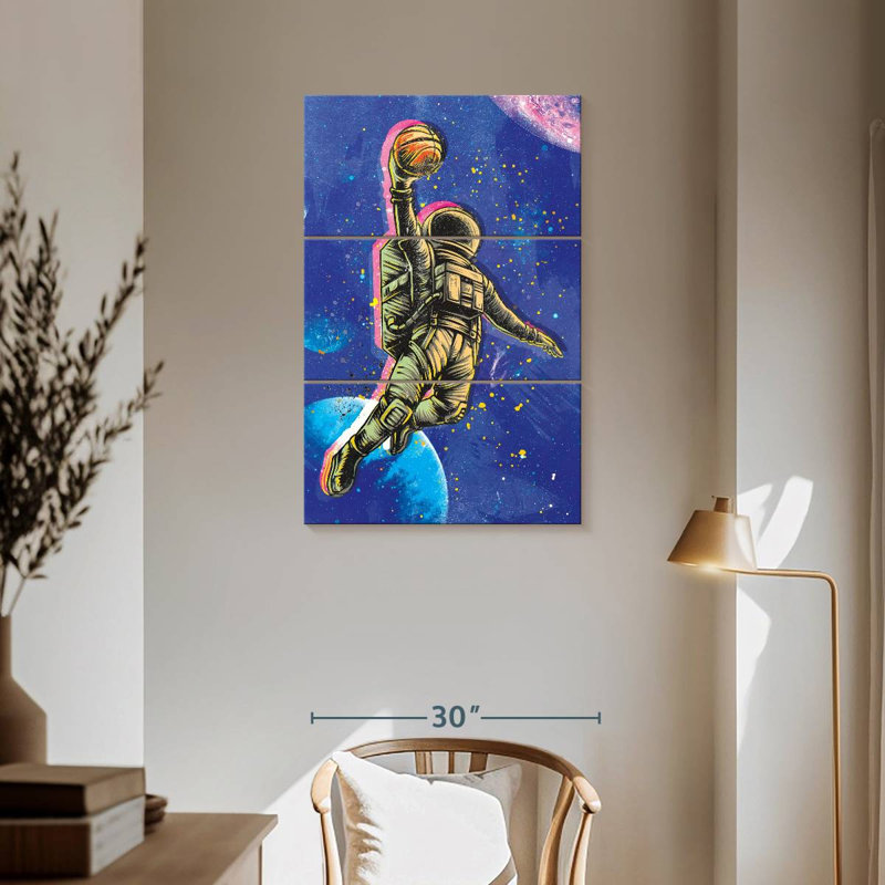Oberle Space Dunk, 57" H x 36" W