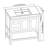 Mckinnis 37'' Single Bathroom Vanity with Resin Top-1344088776