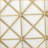 Fireplace Screen 3-Panel Iron X Pattern | Gold | Iron