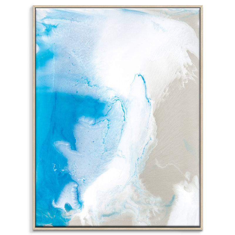 Flow 13 by Chalie MacRae - Painting on Canvas, Timber, 102cm H x 76cm W