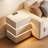 3-Drawer Smart Nightstand with LED  Light-1557774915