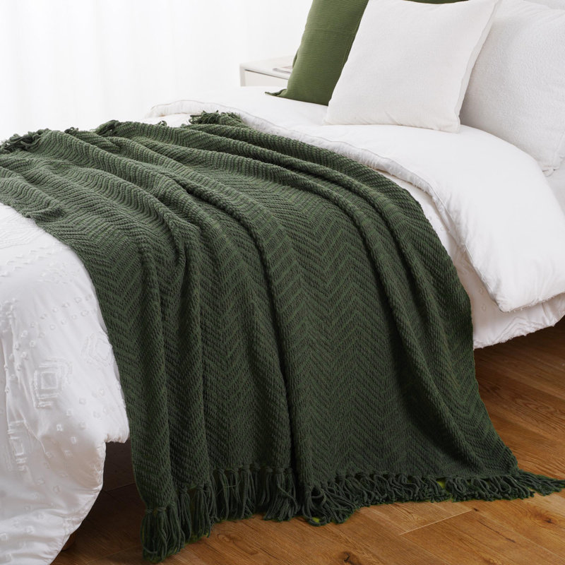 Jeté pour canapé, jeté beige tricoté pour lit, couvertures neutres, jet brun clair pour décoration de chambre, cadeaux de pendaison de crémaillère