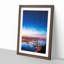 Budapest Skyline in Hungary in Abstract - Picture Frame Painting Print-55513101-55513098