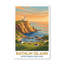 Rathlin Island, Northern Ireland - Sunlit Cliffs And Lighthouse: Romantic Coastal Travel Poster. Giclee Print On Wrapped Canvas. Wall Art, Home Decor - Natural Landmarks, Northern Ireland - Wrapped Canvas Print-132857770
