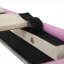 Lit plateforme tapissier en similicuir, lit double de style princesse avec lumières DEL intégrées et tiroirs de rangement, rose et blanc doux