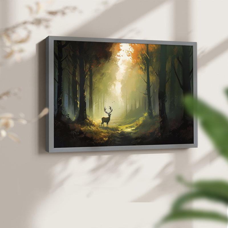 Faune - Édition encadrée - Restickable, H 8 po x l 10 po, Gris