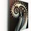 Horloge murale moderne géométrique monochrome - Beauté III-99636178