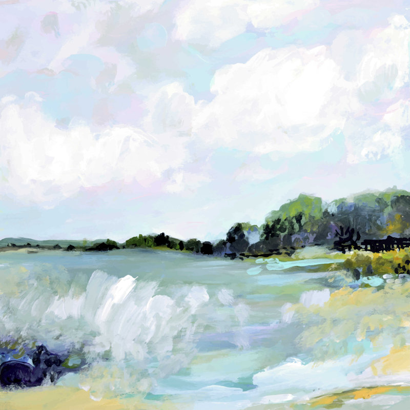 Surfscape I, H 12 po x l 12 po