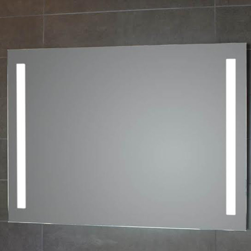 T5 Flat Lighted Wall Mirror, 23.6" H x 39.4" W