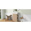 18.6" Bathroom Vanity With Sink, Bathroom Vanity Cabinet With Two-Tier Shelf, Left Or Right Orientation-1076333514