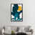 Toile avec cadre gris n'est pas disponible