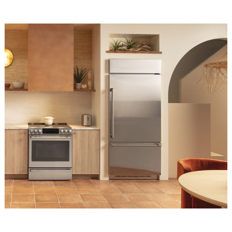 Stainless Steel 2-Slice Toaster with Copper Accents and Wide Slots