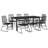 Cataneo Patio Dining Set Black PVC Rattan-1073692003-1073692005