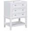 Meuble-lavabo simple 24 po avec lavabo blanc