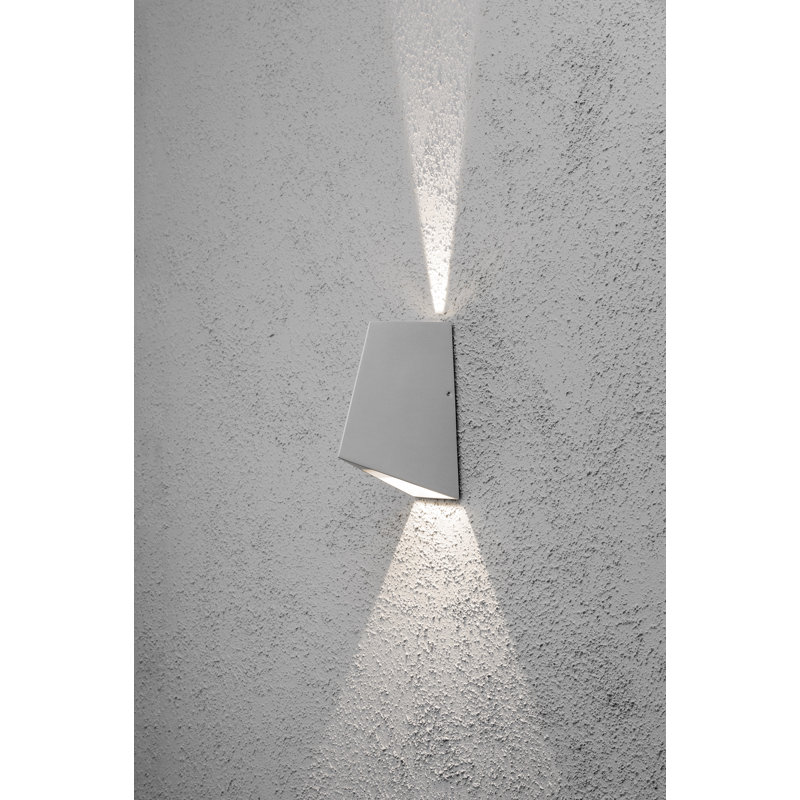 Imola Integrated LED Outdoor Flush Mount, Aluminium