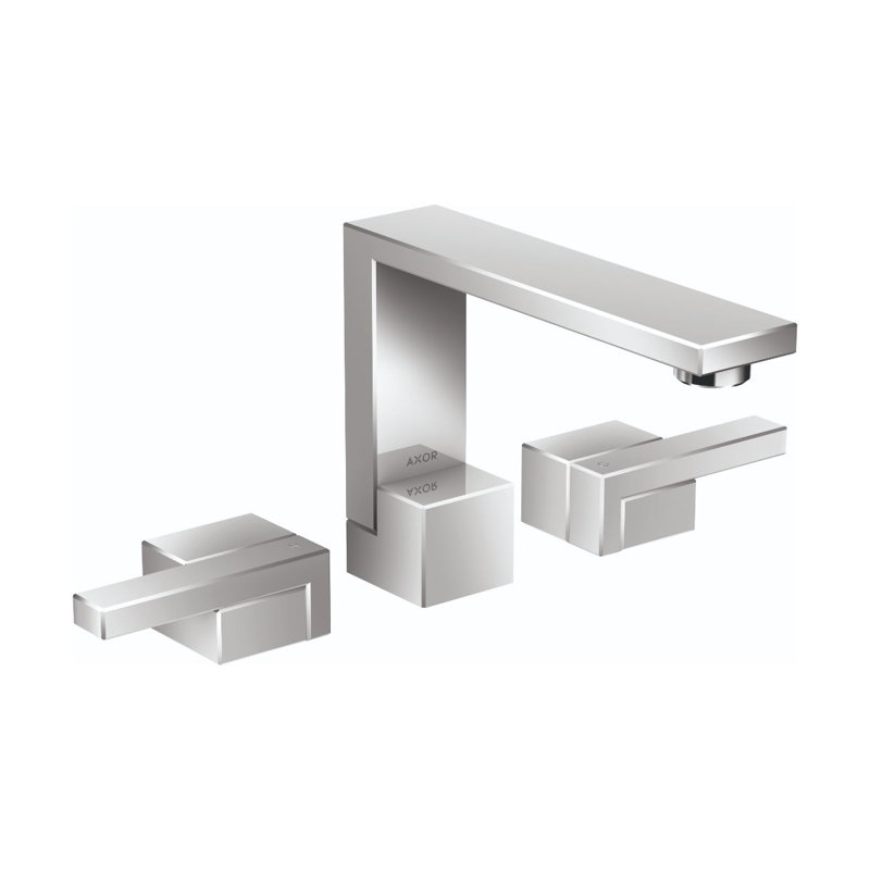 AXOR Edge Widespread Faucet 130, 1.2 GPM, Chrome