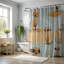 Meerkat Pups - Premium Shower Curtain-1045112079