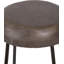 Cosimo Upholstered Counter Stool with Metal Frame-110955938