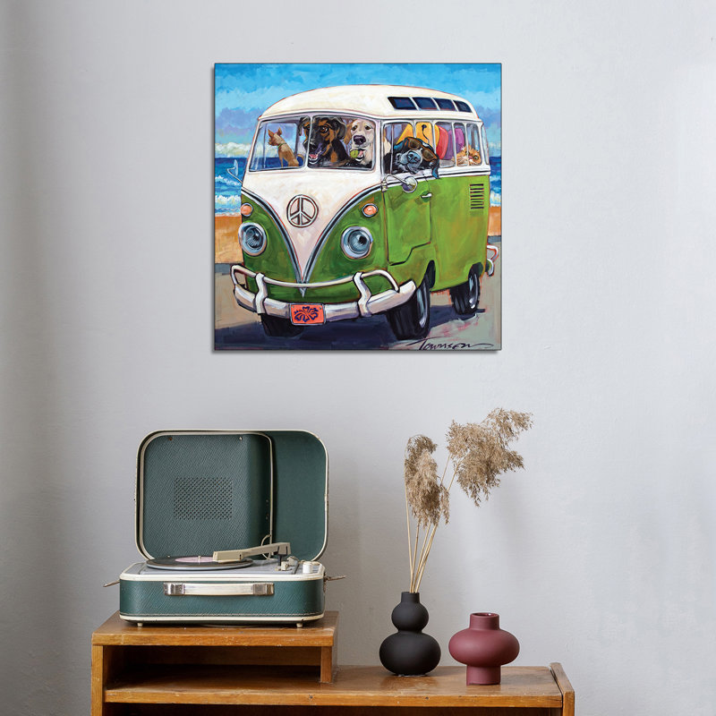 Reproduction d'art sur toile Steemplix - Hang Loose par CR Townsend