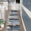 Tapis de couloir lavable 2 x 6, tapis de couloir abstrait moderne ...