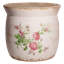 Porte-ustensiles de cuisine et vase en céramique avec drain pour jardin Shabby Chic Adairsville French Country