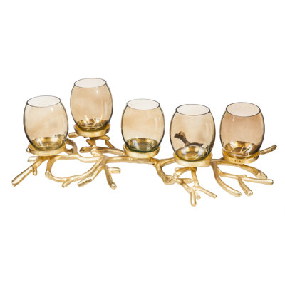 Ouragan en métal/verre moulé