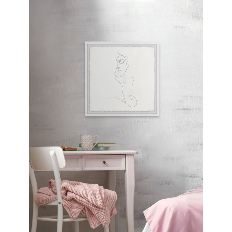 Free Woman - Single Picture Frame Painting, 45cm H x 45cm W