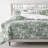 Au Village Toile Sweet Grass Cotton Duvet Cover Set 8 Piece-102185542