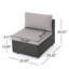 PÈRE NOEL ARGENTÉE DU GRAND PÈRE NOIRE (GRY + ALU)-2086688057