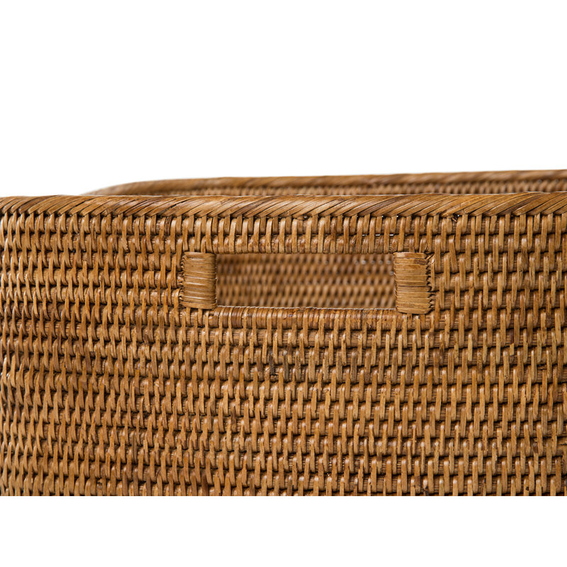 Panier en rotin Everard, Brun
