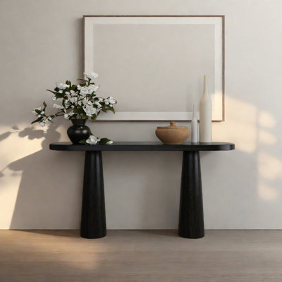 Modern Minimalist Solid Wood Console Table