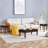 Retro 3-Piece Solid Wood Coffee Table Set With Storage Drawer-1216795151