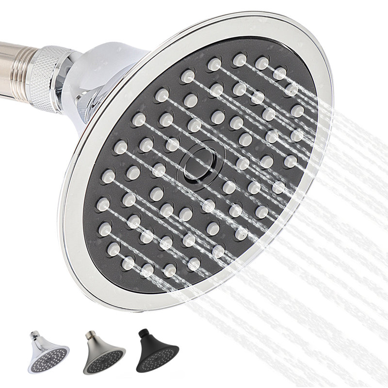 Single Function Showerhead Chromeluxury Design Spa Showerhead