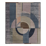 Art Deco One-of-a-Kind 10'0X11'10 Hand Knotted Area Rug