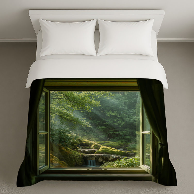 Housses de couette Forest, Lit simple