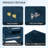 Rustic 48 inch Bathroom Vanity Blue