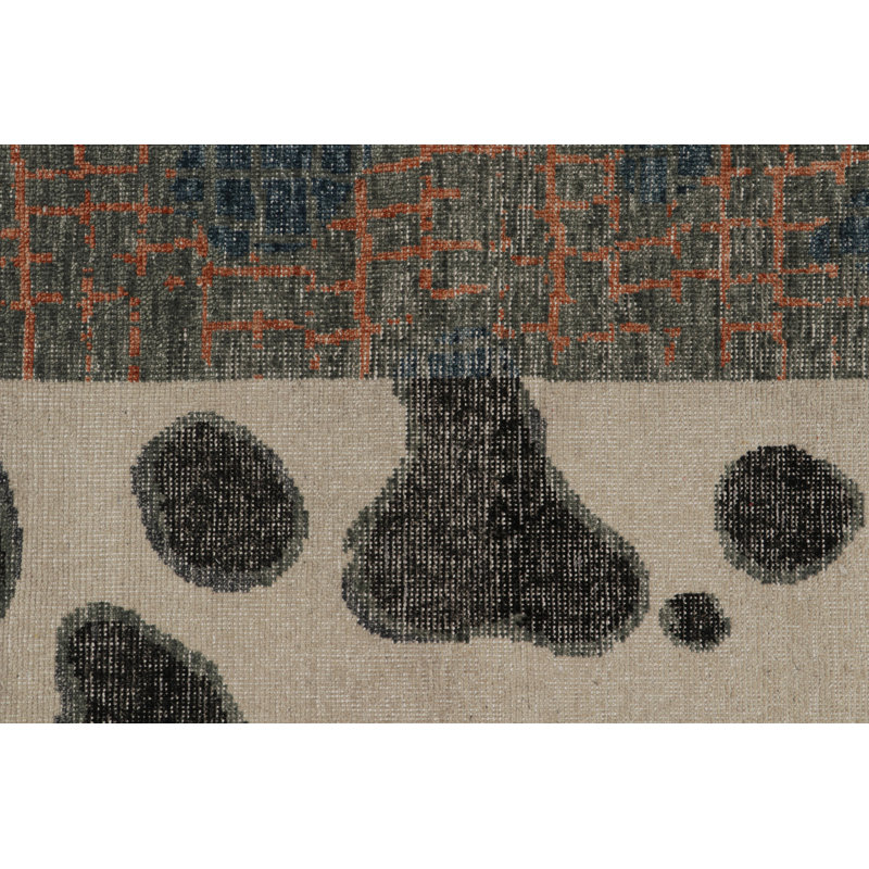 Hand Knotted Wool Rug